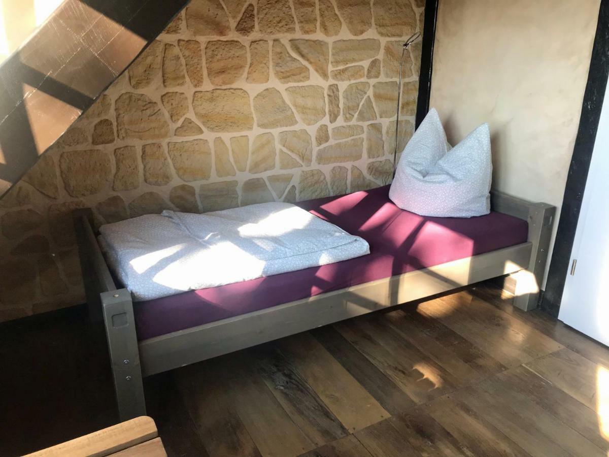 Ferienwohnung Wachstube Mit 3 Schlafraeumen Im Rittergut Leppersdorf Wachau 外观 照片
