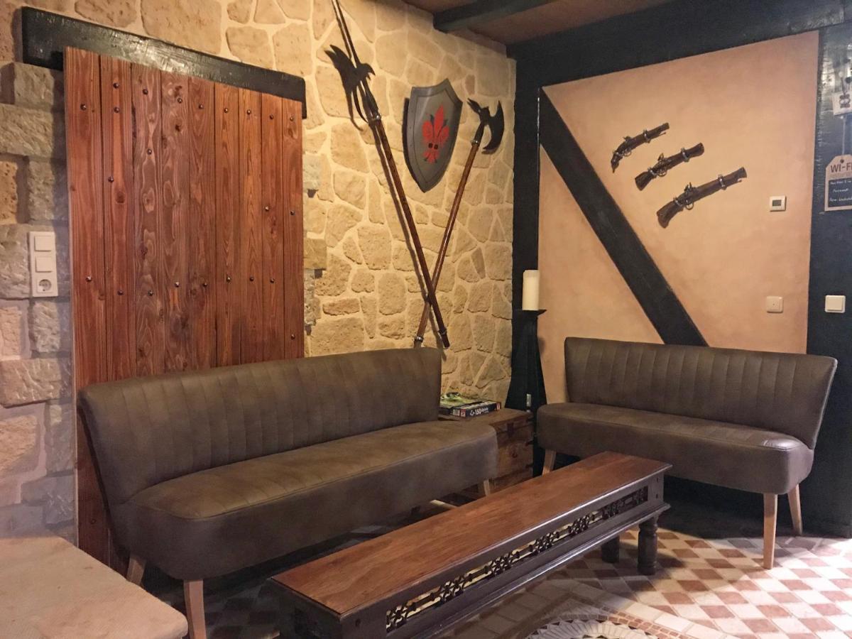Ferienwohnung Wachstube Mit 3 Schlafraeumen Im Rittergut Leppersdorf Wachau 外观 照片